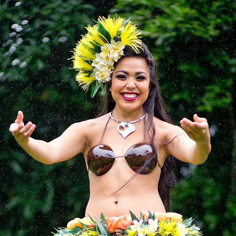 Coconut Bra Brassiere Hawaiian Coconut Bra Hula Girl Dancer 