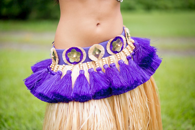 Professional Tahitian More' Costume - Option A Details - Aloha Hula Supply