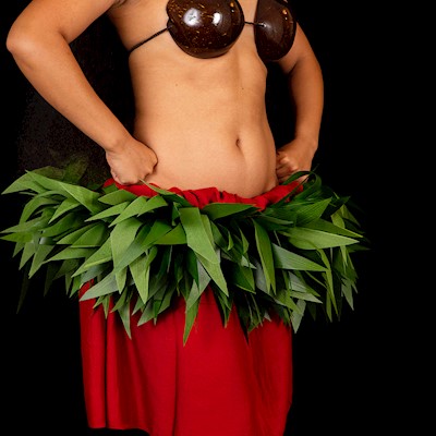 Greenleaf Tahitian Hipband                                                 