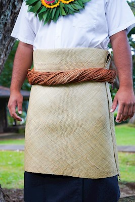 Fine Woven Lauhala Mat - Ta'ovala                                          